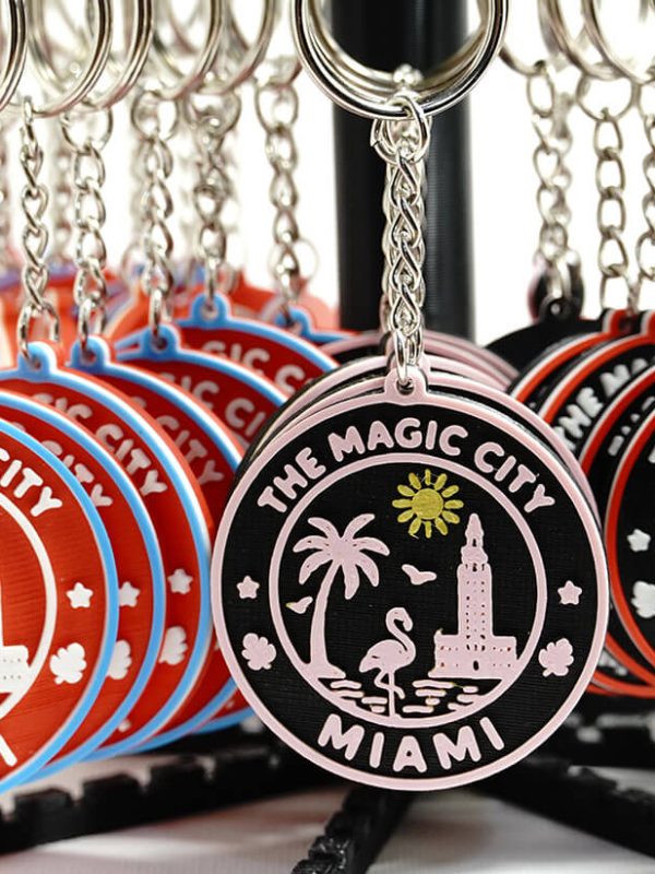 Miami Keychains – Pack of 100 (Reseller Edition)