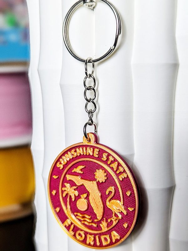 florida-keychain-sunshine-state-purple-gold-side