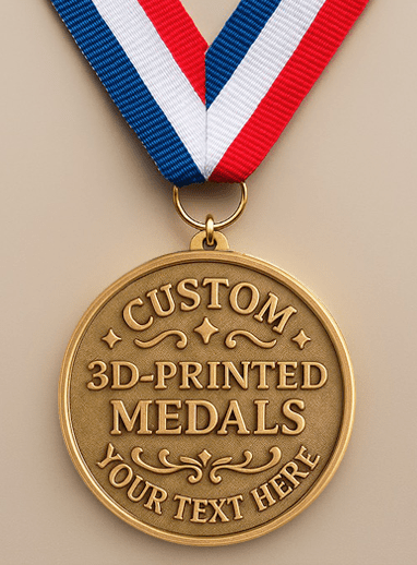 Custom 3D-Printed Medals – Crafted for Unforgettable Moments