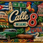 Calle 8 - Miami — Vibrant Layers 3D