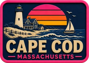 Cape Cod - Massachusetts — Vibrant Layers 3D Magnet