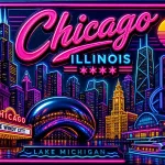 Chicago - Illinois — Neon Retrowave