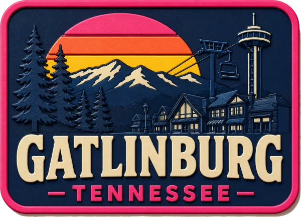 Gatlinburg - Tennessee β Vibrant Layers 3D Magnet