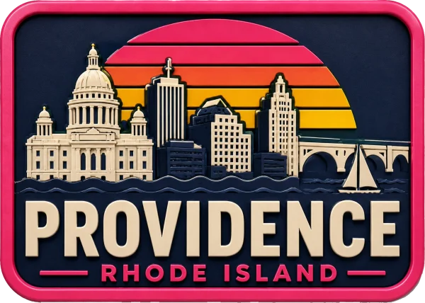 Providence Rhode - Island β Vibrant Layers 3D Magnet